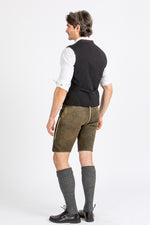 Beckert Hirschlederhose Maximus nussbaum Getragen | Beckert Stag Leather Lederhosen Maximus Walnut worn
