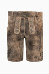 Spieth & Wensky Lederhose Gerner gerstengrün Vorderansicht | Spieth & Wensky Lederhosen Gerner barley green front view