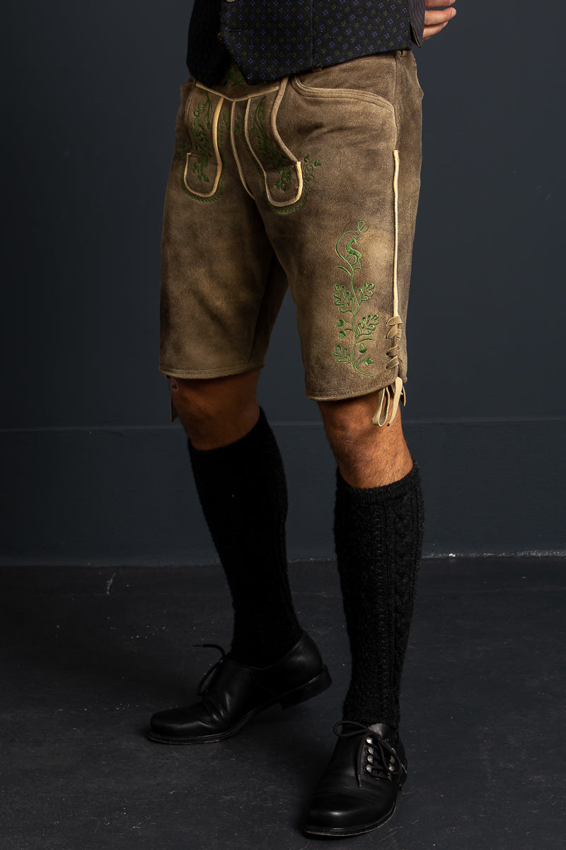 Ostarrichi Lederhose Sepp Inka Rückansicht | Ostarrichi Lederhose Sepp inka back view