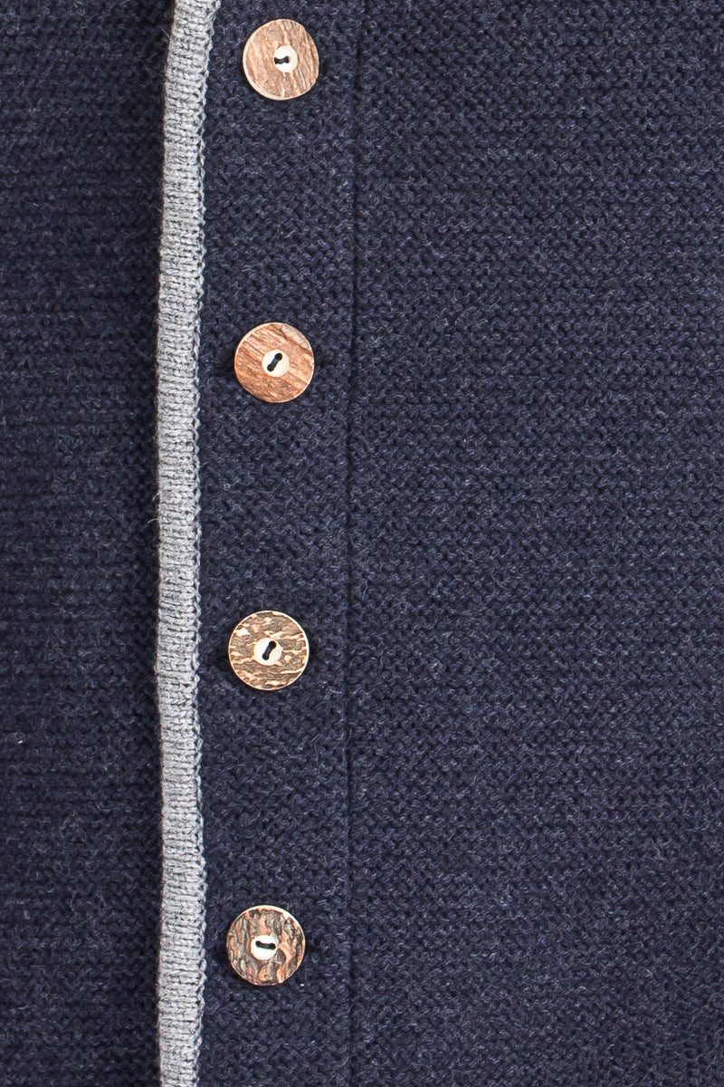 Liebling Kapuzenjanker Thomas navy/grau