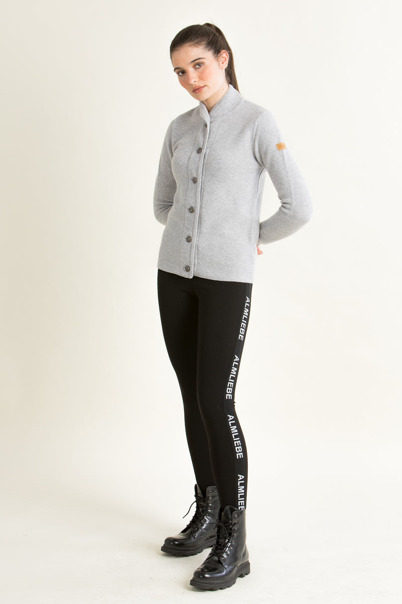 Liebling Strickjacke Anna kiesel Detail | Liebling Knit Jacket Anna pebble detail