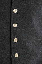 Liebling Kapuzenjanker Matze Anthrazit Getragen | Liebling hooded knit jacket Matze Anthracite worn