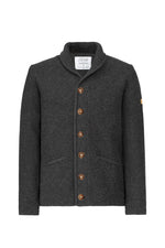 Liebling Strickjanker Martl Anthrazit Rückansicht | Liebling knit jacket Martl Anthracite back view