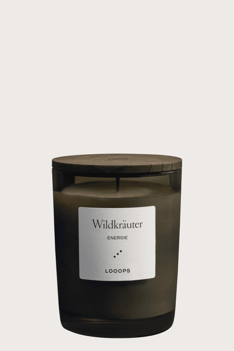 Loops Duftkerze Wildkräuter 250g Sojawachs