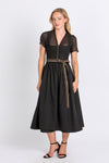 Madame Marie Dirndl Nymeria schwarz Vorderansicht | Madame Marie Dirndl Nymeria black front view