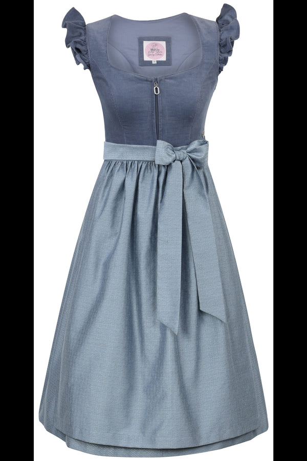 Marjo Dirndl mit abnehmbaren Flügelärmel Ansfelden blau