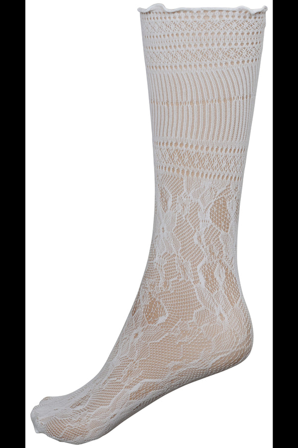 MarJo Trachtensocken W0003 weiß