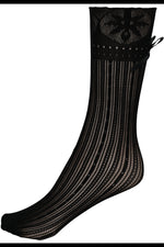 MarJo Trachtensocken W0023 schwarz