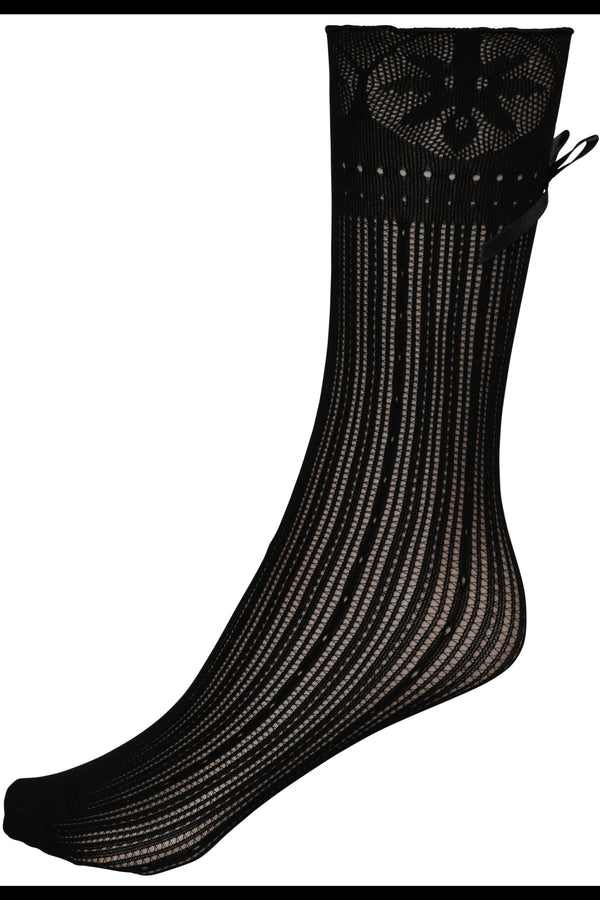 MarJo Trachtensocken W0023 schwarz