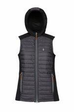 Liebling Funktionsweste Damen anthrazit Vorderansicht | Liebling functional vest women anthracite front view