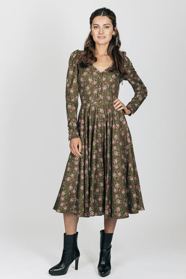 Lena Hoschek Trachtenkleid Mariella Winterrose