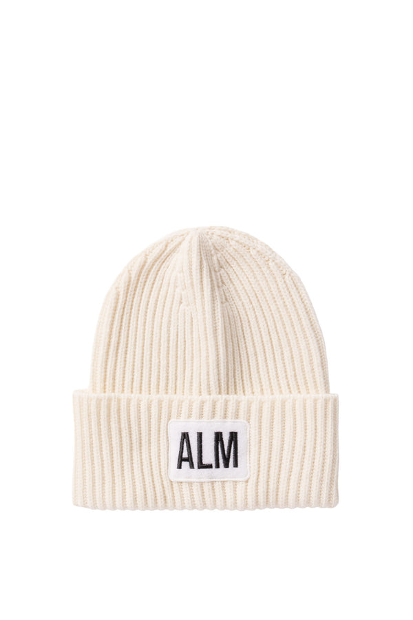 Almliebe Kaschmir Mütze High offwhite