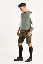 Ostarrichi Lederhose Alois ahorn Detail | Ostarrichi Lederhosen Alois maple detail