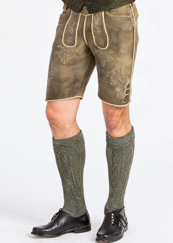 Kurze Ostarrichi Lederhose Kaiser inka/natur