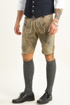 Ostarrichi Lederhose Ludwig inka Vorderansicht | Ostarrichi Lederhose Ludwig inka front view