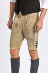 Ostarrichi Ziegenlederhose Weissenberg safari Vorderansicht | Ostarrichi Goatskin Lederhose Weissenberg safari front view