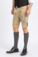Ostarrichi Ziegenlederhose Weissenberg safari Rückansicht | Ostarrichi Goatskin Lederhose Weissenberg safari back view