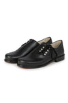 Ostarrichi Haferlschuhe 6102 mit Ösen schwarz