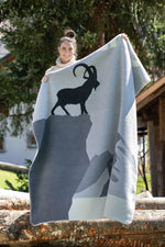Fussenegger Plaid Steinbock 150x200