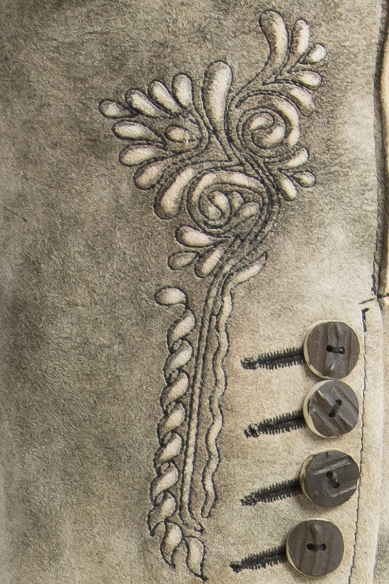 Spieth & Wensky Lederhose Ernstbrunn harz Detail | Spieth & Wensky Lederhosen Ernstbrunn resin detail