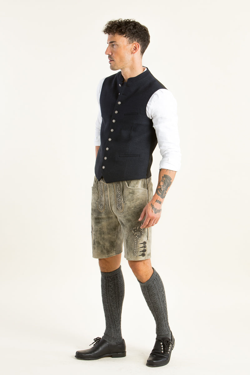Spieth & Wensky Lederhose Ernstbrunn harz Rückansicht | Spieth & Wensky Lederhosen Ernstbrunn resin back view