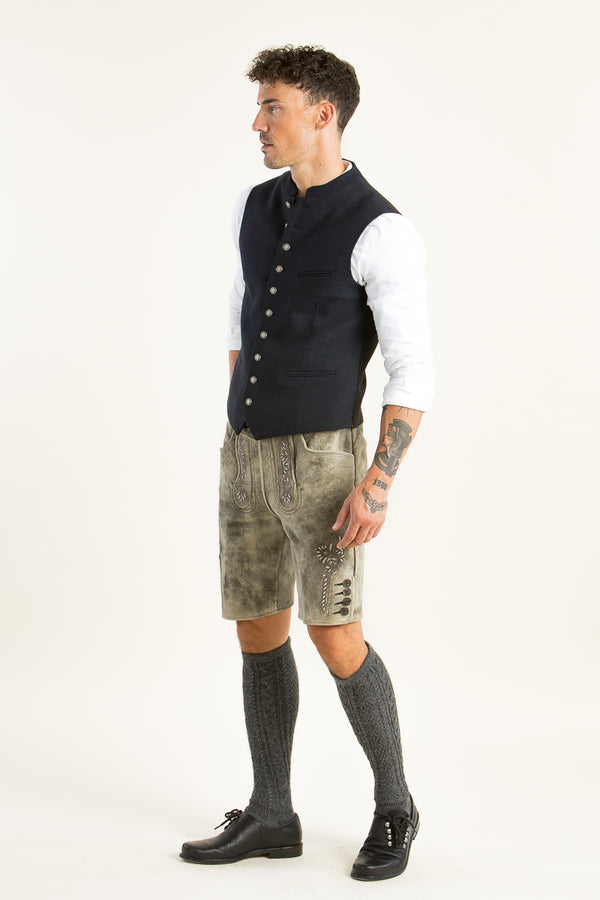 Spieth & Wensky Lederhose Ernstbrunn harz Rückansicht | Spieth & Wensky Lederhosen Ernstbrunn resin back view