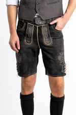 Spieth&Wensky Lederhose Kronplatz nero