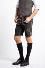 Spieth&Wensky Lederhose Kronplatz nero