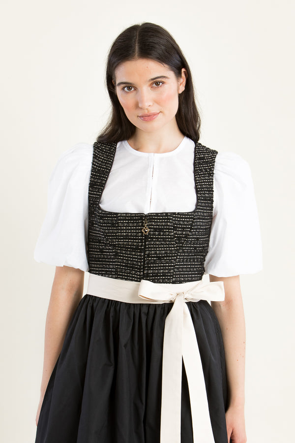 Sportalm Dirndlbluse Libby weiß Vorderansicht | Sportalm Dirndl Blouse Libby white front view
