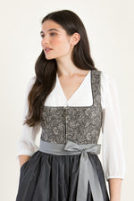 Sportalm Dirndl Teesdorf schwarz Detail Mieder | Sportalm dirndl Teesdorf black bodice detail