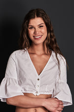 Sportalm Dirndlbluse Palmira weiß Rückansicht | Sportalm Dirndl Blouse Palmira white back view