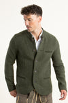 Stapf Trachtenjanker Bastl Tannenzweig Vorderansicht | Stapf Traditional Jacket Bastl fir green front view