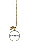 handg'macht mit Liebe Kette hoamat