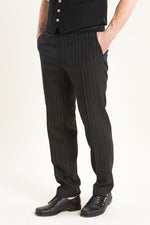 Gebrüder Orth Stresemannhose schwarz Detail | Gebrüder Orth Stresemann trousers black detail