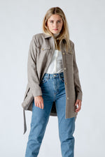 Gottseidank Loden Overshirt Filippa Rahm Getragen | Gottseidank loden overshirt Filippa cream worn