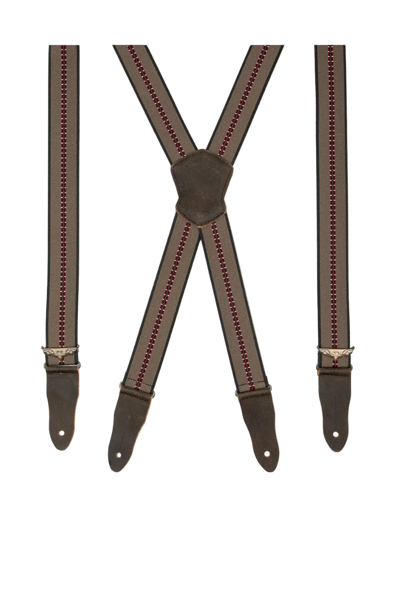 Töpfer Hosenträger in beige
