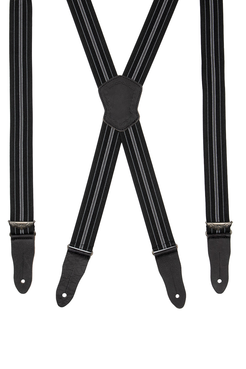 Töpfer Hosenträger in schwarz