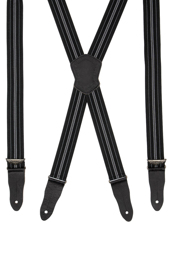 Töpfer Hosenträger in schwarz