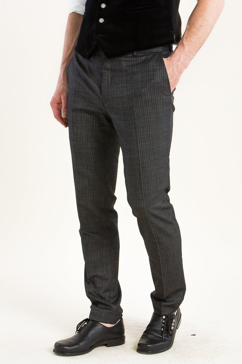Gebrüder Orth Stresemannhose anthrazit Vorderansicht | Gebrüder Orth Stresemann trousers anthracite front view