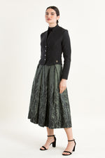 Stapf Walkjanker Balena anthrazit Detail | Stapf walked jacket Balena anthracite detail