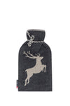 Fussenegger Wärmflasche Silvretta Hirsch Anthrazit