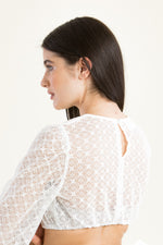Wenger Dirndlbluse Fiona ecru getragen | Wenger dirndl blouse Fiona ecru worn