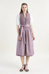 Wenger Hochgeschlossenes Dirndl Agnes Altrosa Vorderansicht | Wenger High-neck dirndl Agnes Old rose front view