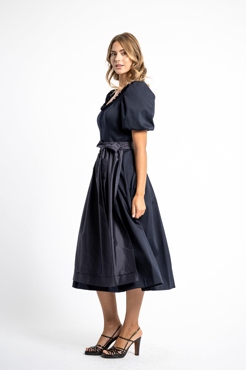 Wenger Ärmeldirndl Alma blau