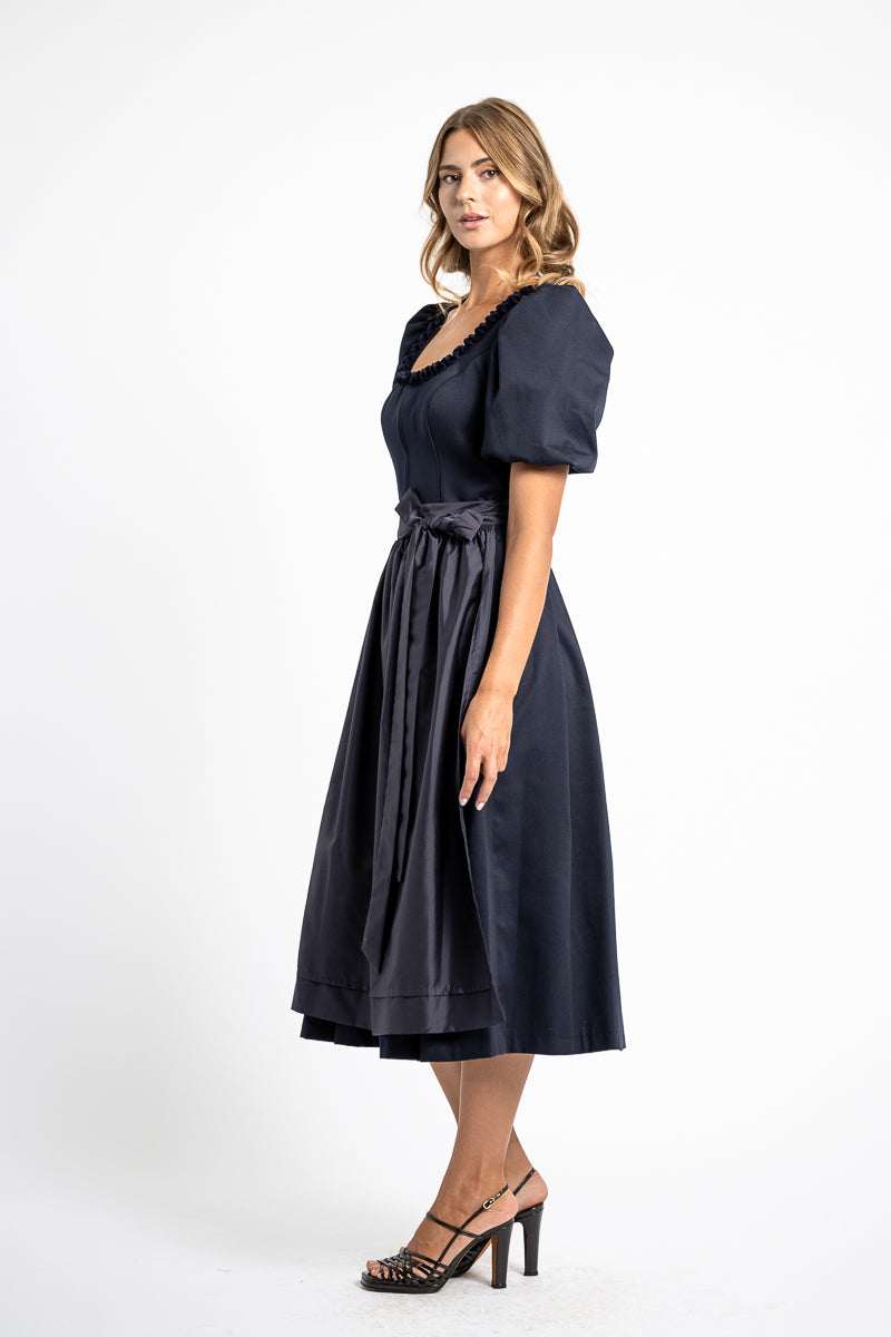 Wenger Ärmeldirndl Alma blau