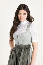Wenger Dirndl Konstanze schilf Rückansicht | Wenger dirndl Konstanze reed green back view