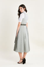 Wenger Dirndl Konstanze schilf getragen | Wenger dirndl Konstanze reed green worn