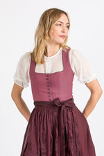 Wenger Dirndlbluse Elsa ecru Vorderansicht | Wenger Dirndlbluse Elsa ecru front view