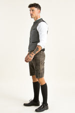 Spieth & Wensky Lederhose Evander marokko Rückansicht | Spieth & Wensky Lederhosen Evander morocco back view
