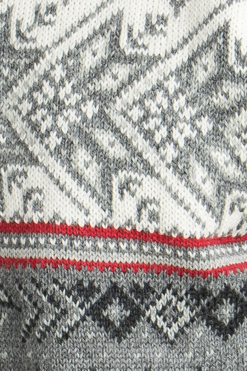 Dale of Norway Norweger Pullover Vail grau Rückansicht | Dale of Norway Norwegian sweater Vail grey back view
